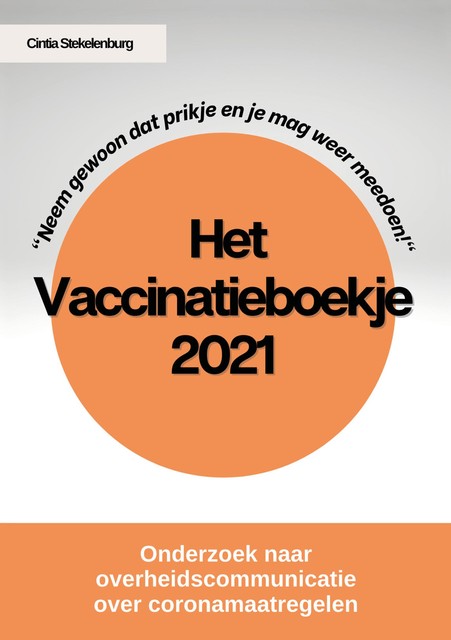 Het Vaccinatieboekje 2021, Cintia Stekelenburg