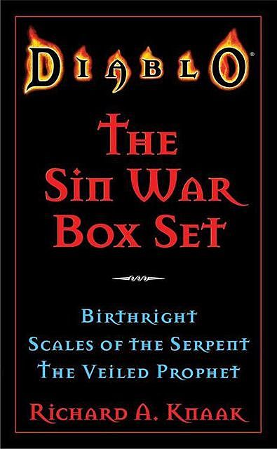 The Sin War Box Set: Birthright, Scales of the Serpent, and The Veiled Prophet, Richard Knaak