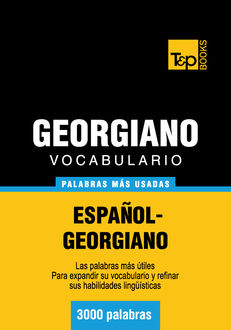 Vocabulario español-georgiano – 3000 palabras más usadas, Andrey Taranov