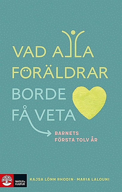 Vad alla föräldrar borde få veta : Barnets första tolv år, Kajsa Lönn Rhodin, Maria Lalouni