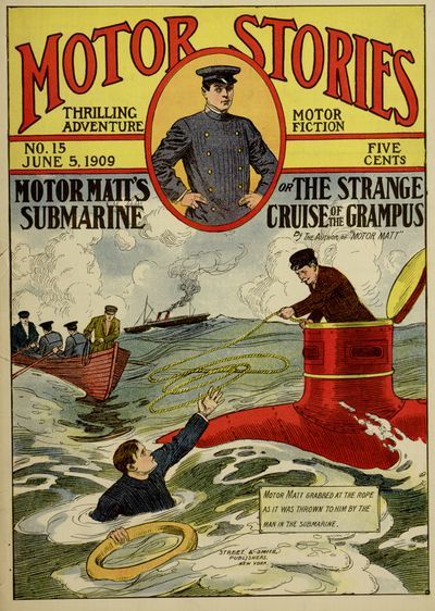 Motor Matt's Submarine; or, The Strange Cruise of the Grampus, Stanley R.Matthews