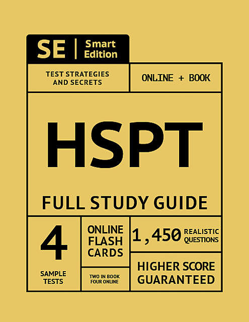 HSPT Full Study Guide, Smart Edition