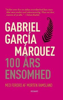 100 års ensomhed, Gabriel García Márquez