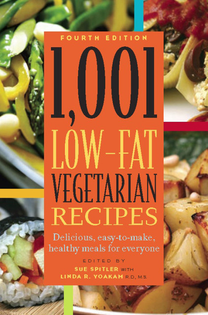 1,001 Low-Fat Vegetarian Recipes, Sue Spitler