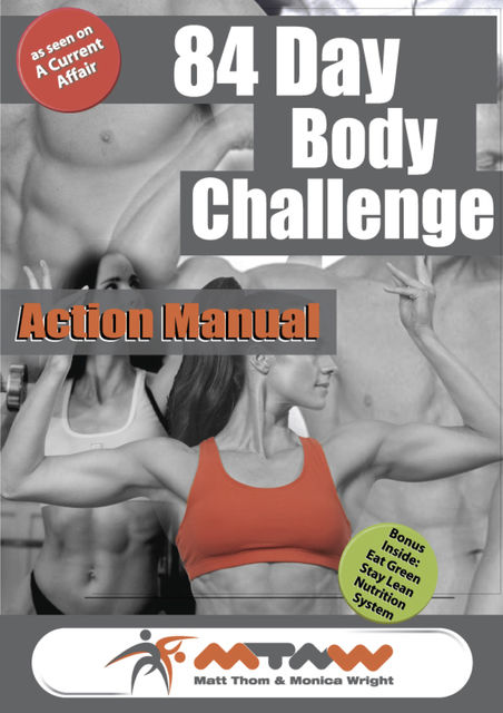 84 Day Body Alkaline Challenge Action Manual, Matt Thom, Monica Wright