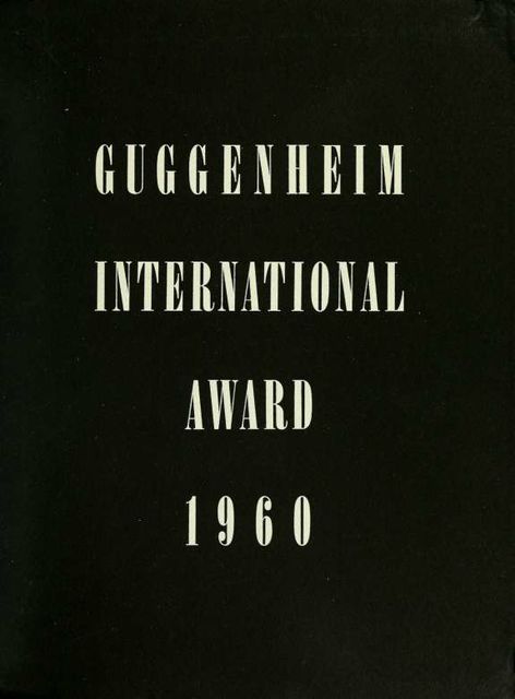 Guggenheim International Award, 1960, Louise Averill, Svendsen