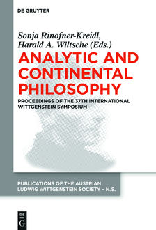 Analytic and Continental Philosophy, Harald Wiltsche, Sonja Rinofner-Kreidl