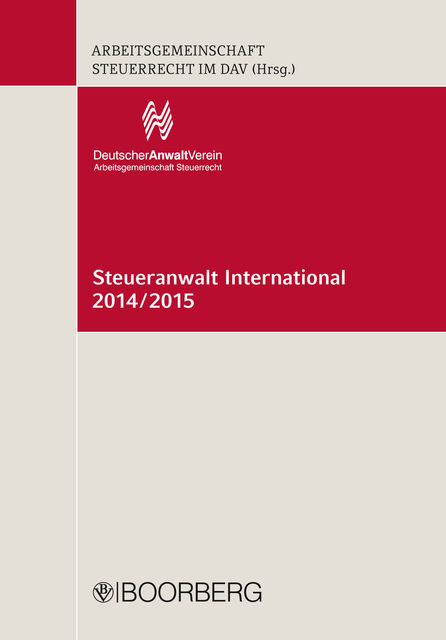 Steueranwalt International 2014/2015, Arbeitsgemeinschaft Steuerrecht im DAV
