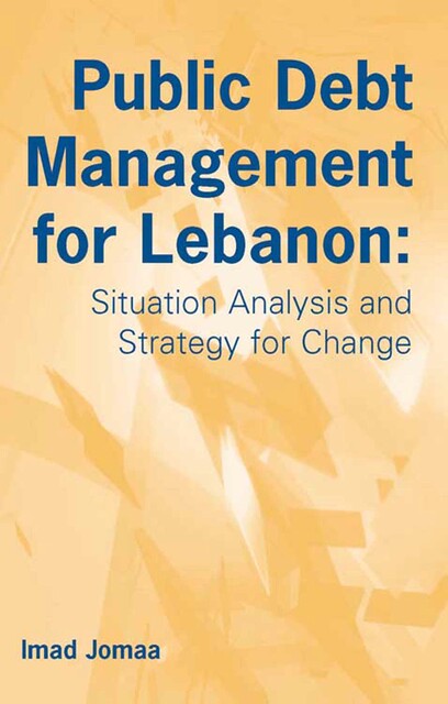 Public Debt Management for Lebanon, Imad Jomaa