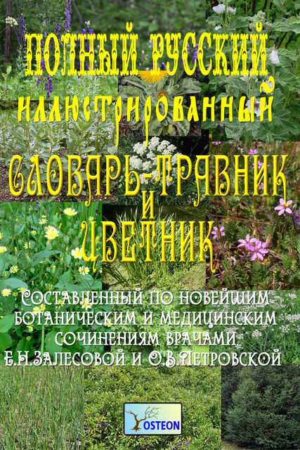Полный иллюстрированный словарь-травник и цветник, Е.Н. Залесова, О.Н. Петровская