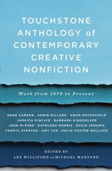 Touchstone Anthology of Contemporary Creative Nonfiction, Michael Martone, Lex Williford