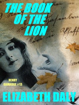 Book of the Lion, Elizabeth Daly