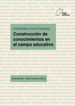 Construcción de conocimientos en el campo educativo, Alicia Barreiro, Mario Carretero