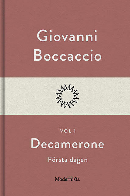 Decamerone vol 1, första dagen, Giovanni Boccaccio