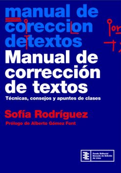 Manual de corrección de textos, Sofía Rodríguez