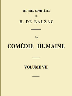 La Comédie Humaine Livre 2, Tome 3, Honoré Balzac