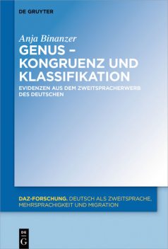 Genus – Kongruenz und Klassifikation, Anja Binanzer