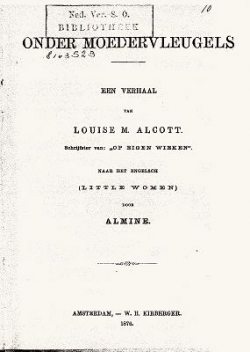 Onder moedervleugels, Louisa May Alcott