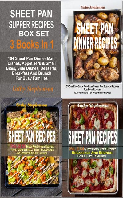 Sheet Pan Supper Recipes Box Set, Cathy Stephenson