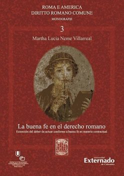 La buena fe en el derecho romano, Martha Lucía Neme Villarreal