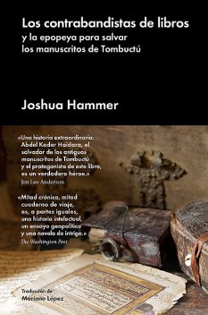 Los contrabandistas de libros, Joshua Hammer