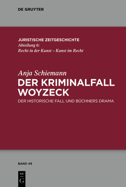 Der Kriminalfall Woyzeck, Anja Schiemann