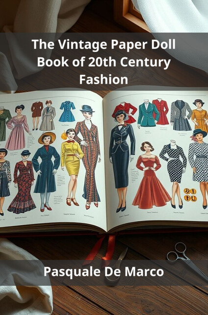 The Vintage Paper Doll Book of 20th Century Fashion, Pasquale De Marco