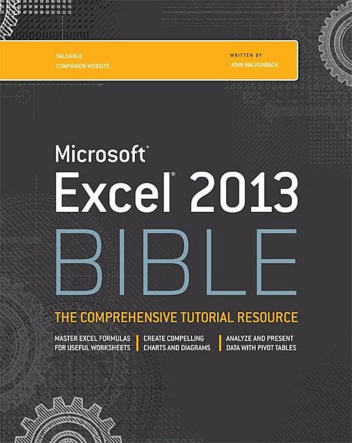 Excel 2013 Bible, John Walkenbach
