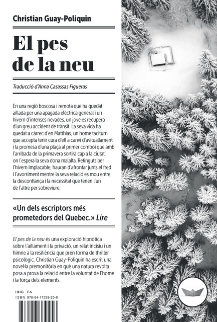 El pes de la neu, Christian Guay-Poliquin