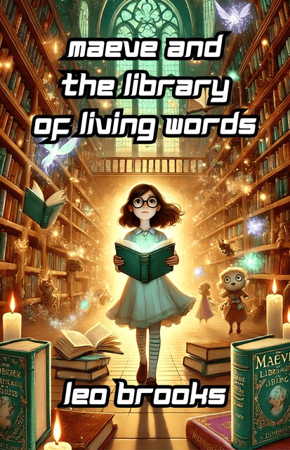 Maeve and the Library of Living Words, Leo Brooks