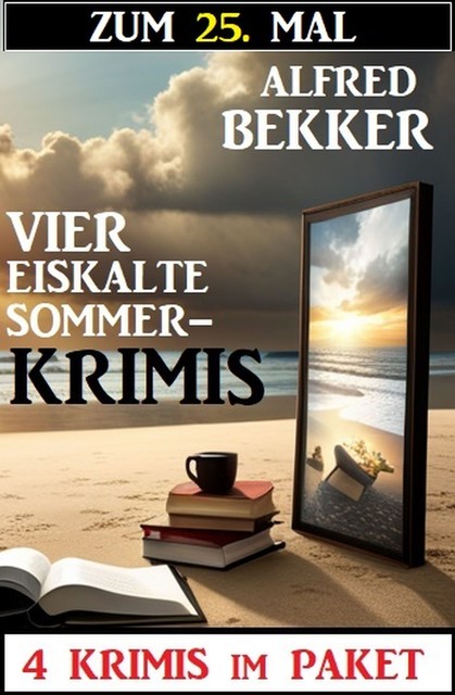 Zum 25. Mal vier eiskalte Sommerkrimis, Alfred Bekker