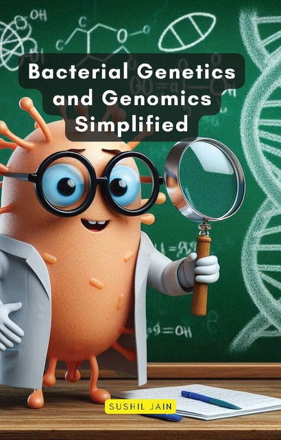 Bacterial Genetics and Genomics Simplified, Sushil Jain