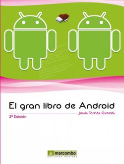 El Gran Libro de Android, Jesús Tomás Gironés