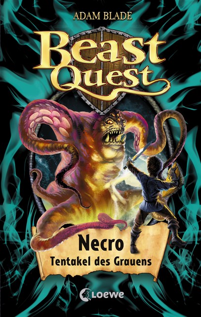 Beast Quest 19 - Necro, Tentakel des Grauens, Adam Blade