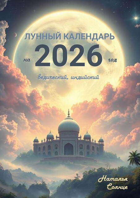 Лунный календарь на 2026 год. Ведический, индийский, Наталья Солнце