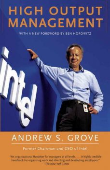 High Output Management, Andrew Grove