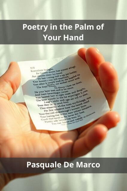 Poetry in the Palm of Your Hand, Pasquale De Marco