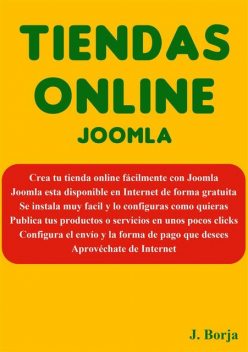 Tiendas Online Joomla, José Borja