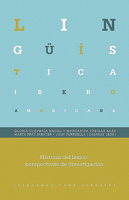 Historia del léxico: perspectivas de investigación, Gloria Clavería