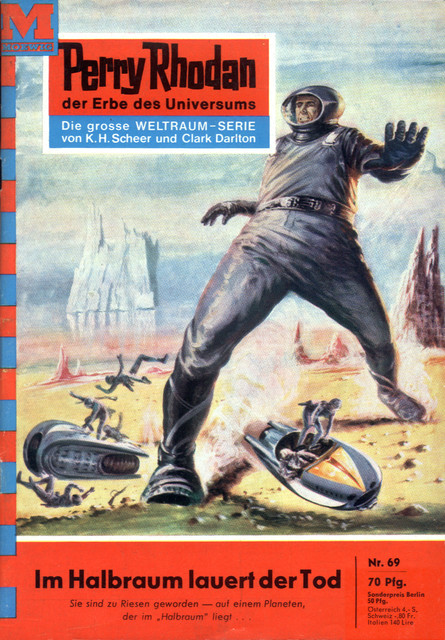 Perry Rhodan 69: Im Halbraum lauert der Tod, Kurt Mahr