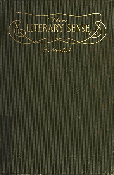 The Literary Sense, Edith Nesbit