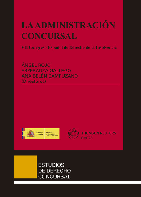 La administración Concursal, Ana Belén Campuzano Laguillo, Esperanza Gallego, Ángel Rojo