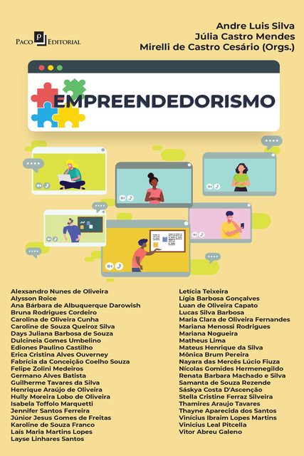 Empreendedorismo, André Silva, Júlia Castro Mendes, Mirelli de Castro Cesário