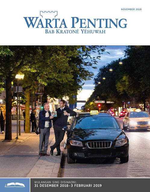 Warta Penting, November 2018, WATCHTOWER