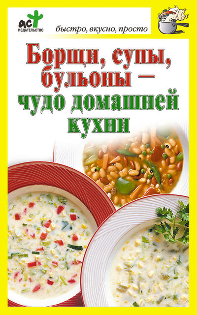 Борщи, супы, бульоны – чудо домашней кухни, Дарья Костина