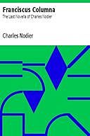 Franciscus Columna The Last Novella of Charles Nodier, Charles Nodier