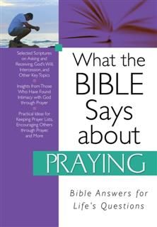 What the Bible Says about Praying, Christopher Hudson