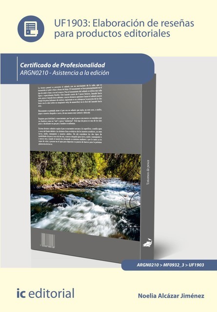 Elaboración de reseñas para productos editoriales. ARGN0210, Noelia Alcázar Jiménez