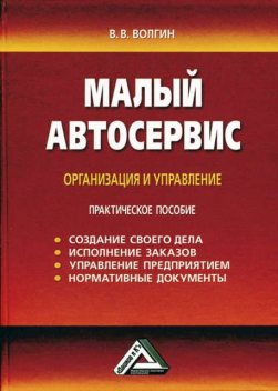 Малый автосервис: Практическое пособие, Владислав Волгин