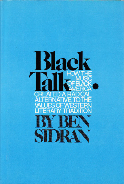 Black Talk, Ben Sidran